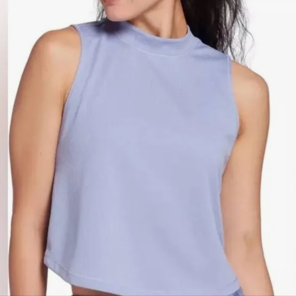 DSG Women's Mesh Mock Neck Tank Top